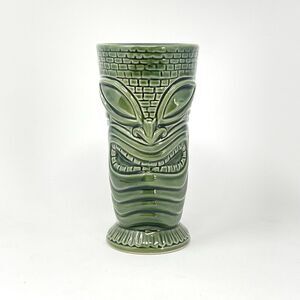 Forbidden Island Alameda Tiki Diablo Mug Tiki Farm 2005 Green Zombie Mai Tai